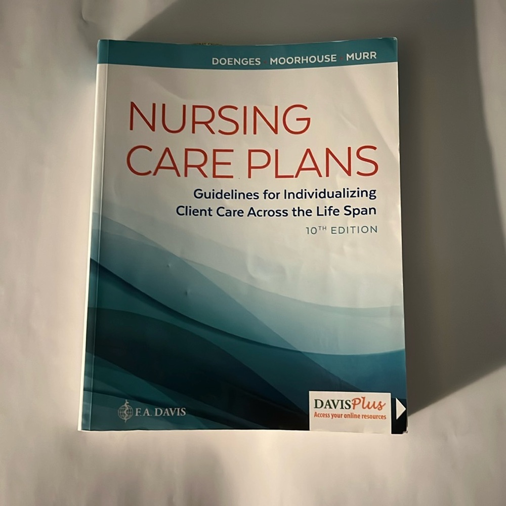 Nursing care plans 10th editionn FA Davis